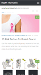 Mobile Screenshot of healthinformative.com